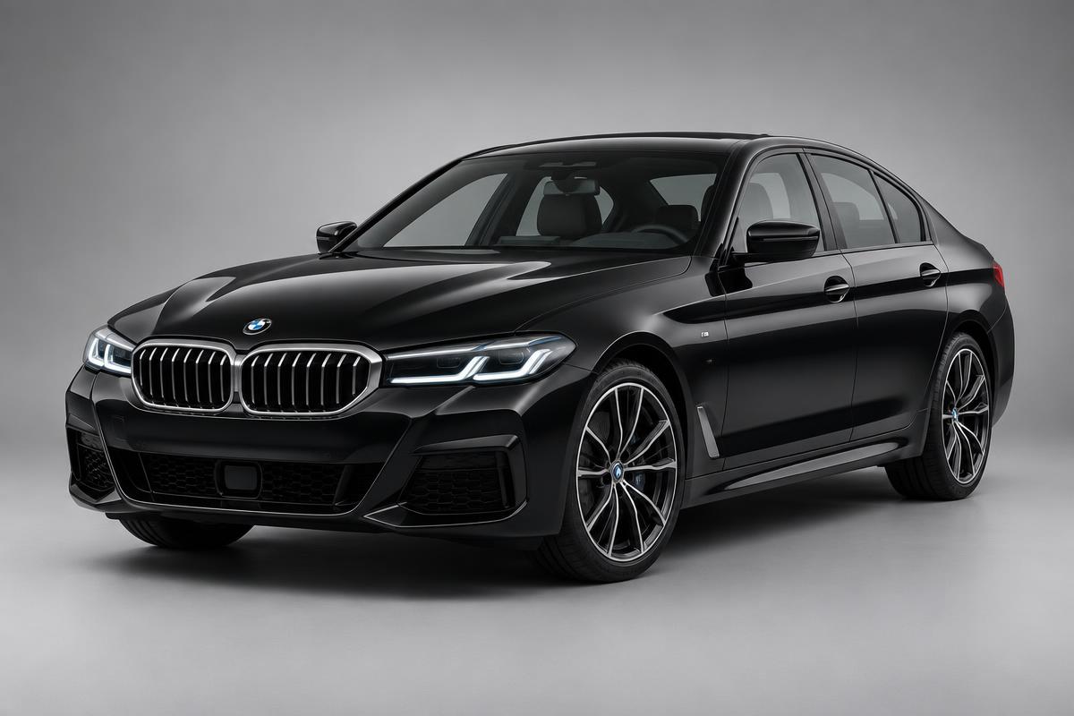 Black BMW sedan used by RamsShuttles for executive chauffeur transfers in Cape Town